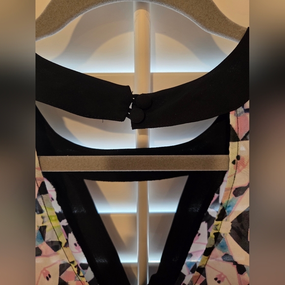 Bisou Bisou Vibrant Sheer Halter Top - Picture 5 of 11